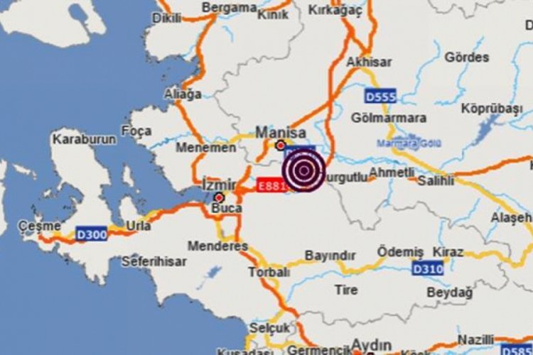 Manisa'da korkutan deprem!