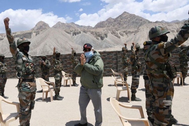 Çatışmanın yaşandığı Ladakh'taki hava üssünde hareketlilik