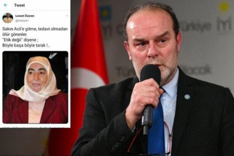 Paylaşımıyla tepki çeken İYİ Partili Levent Özeren Bursa'da gözaltına alındı