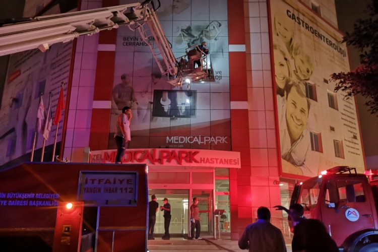 Hastanede çıkan yangın korkuttu