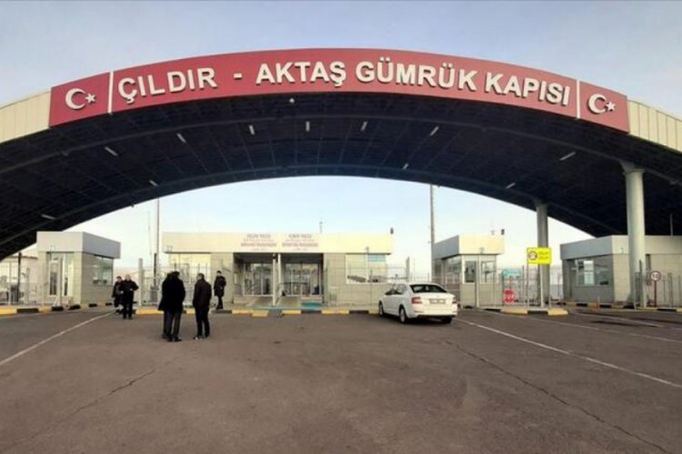 Çıldır-Aktaş Gümrük Kapısı'nda yük ticareti artıyor