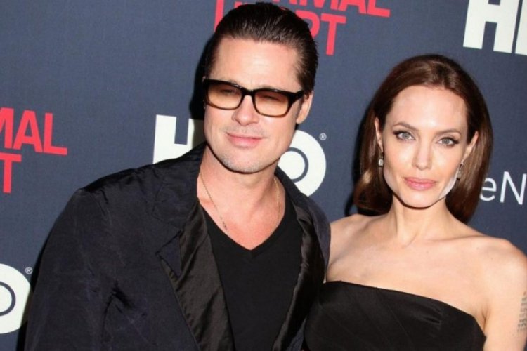 Brad Pitt, Angelina Jolie'nin evinde görüntülendi