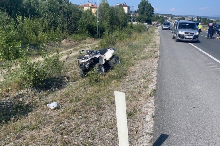 ATV ile geçirdiği kazada ağır yaralanan şahıs hayatını kaybetti