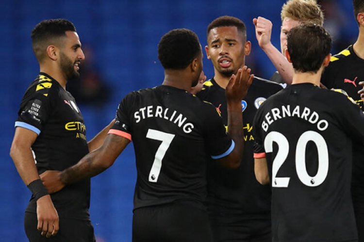 Manchester City, Brighton and Hove Albion'u mağlup etti