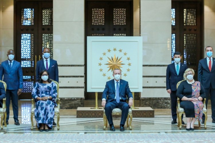 Fildişi Sahili Büyükelçisi'nden, Erdoğan'a güven mektubu