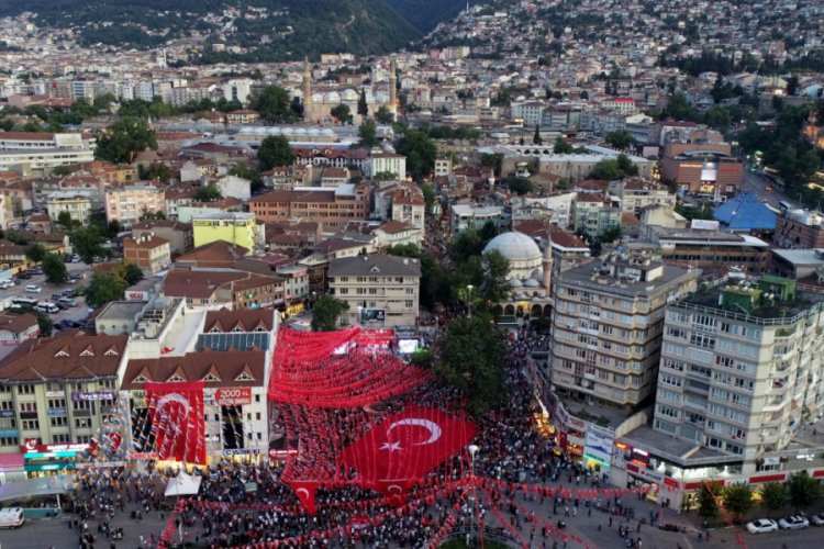 Bursa'da trafiğe miting ayarı