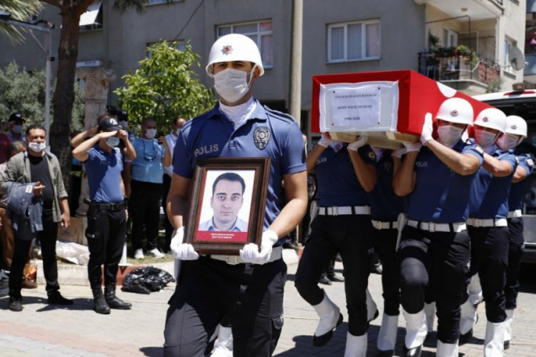 Manisa şehidini son yolculuğuna uğurladı