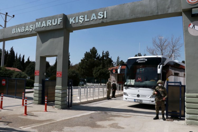 Burdur'da karantinaya alınan asker sayısı 670'e yükseldi