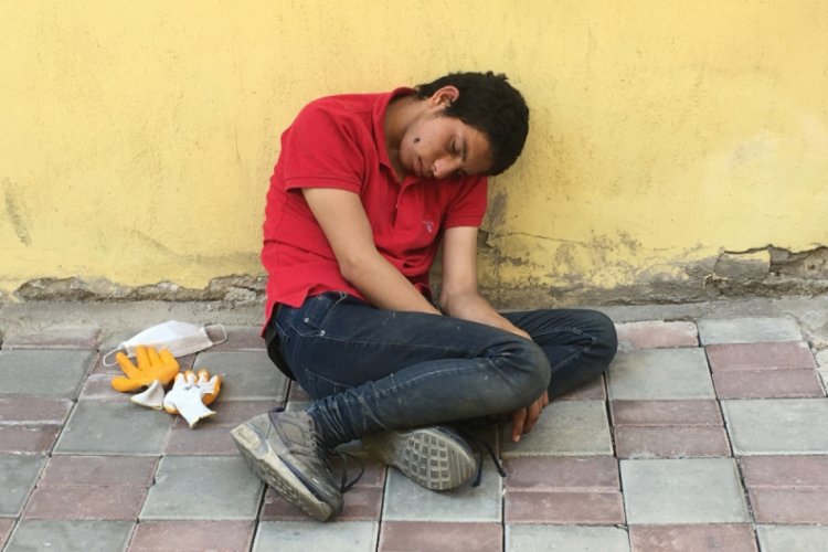Minik vücudu büyük sorumluluğa dayanamadı