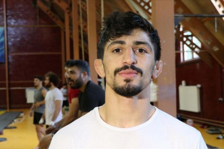 Milli güreşçi Kerem Kamal minderde 'olimpiyat vizesi' için ter dökecek