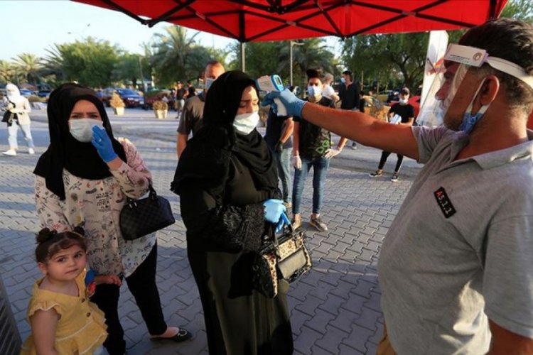 Irak'ta Kovid-19 nedeniyle son 24 saatte 80 kişi hayatını kaybetti