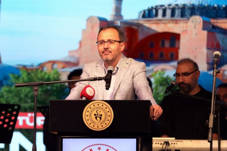 Bakan Kasapoğlu, ''Gençlik ecdadın izinde: Ayasofya'' etkinliğine katıldı
