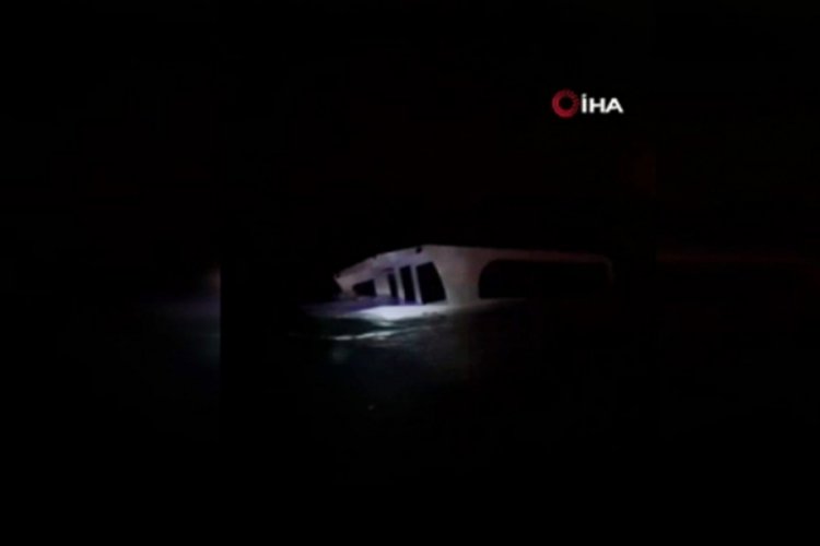 Heybeliada'da alabora olan teknenin kaptanı serbest bırakıldı