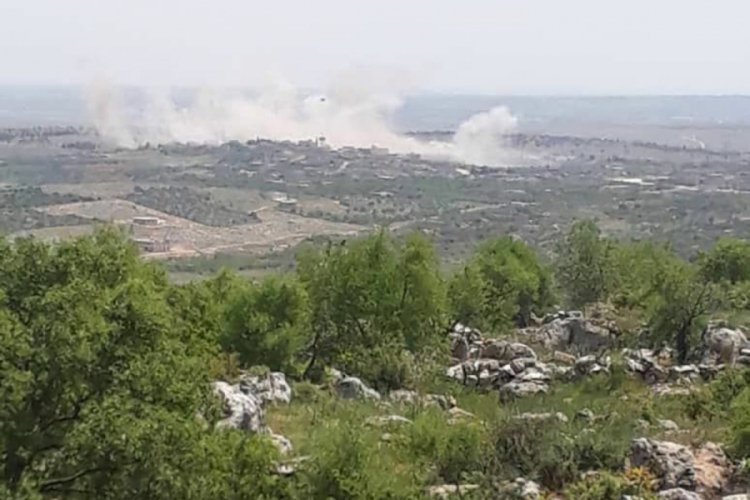 Esad rejiminden İdlib'e saldırı: 1 ölü, 2 yaralı