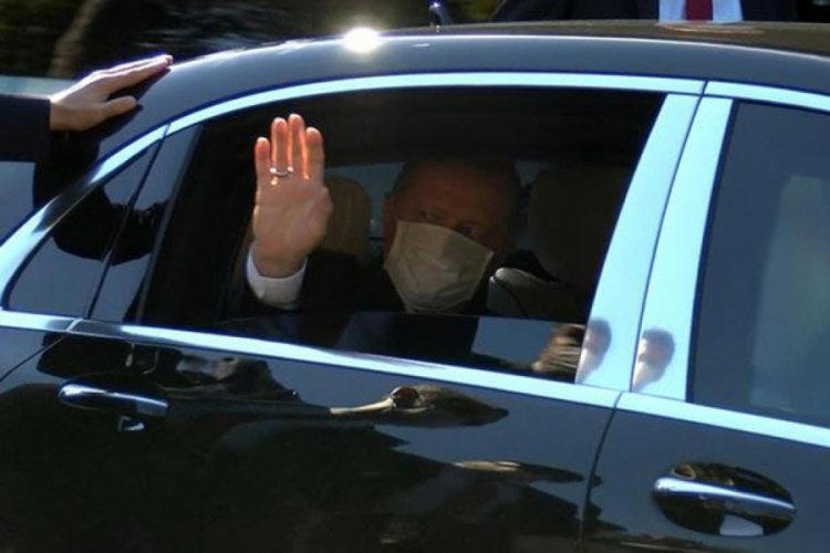 Cumhurbaşkanı Erdoğan'dan açılış sonrası sürpriz ziyaret!
