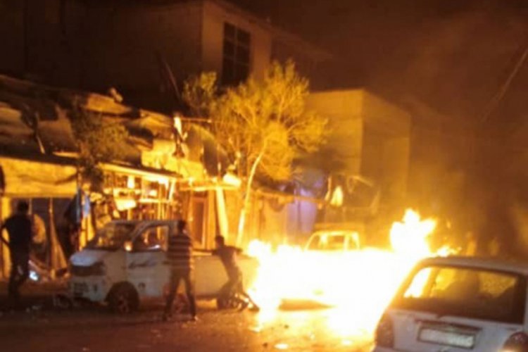 İdlib'de bomba yüklü motosiklet patladı