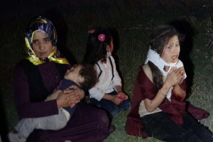 Feci kazada, çocukların feryatları yürekleri dağladı