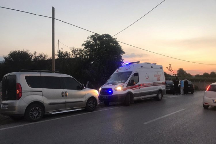 Bursa İnegöl'de kaza! 1 yaralı