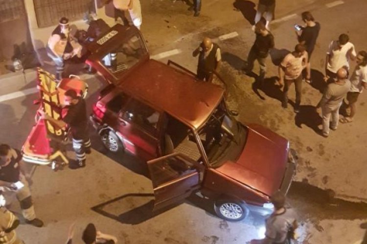 Bursa'da dikkatsizlik sonucu duvara çarptı: 1 ağır yaralı