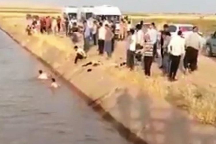 Oğlunu kurtardı, kendisi boğuldu