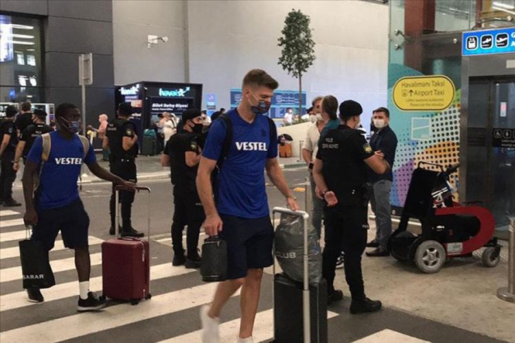 Trabzonspor Ziraat Türkiye Kupası finali için İstanbul'da