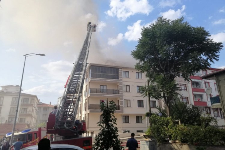 Ankara'da yangın paniği