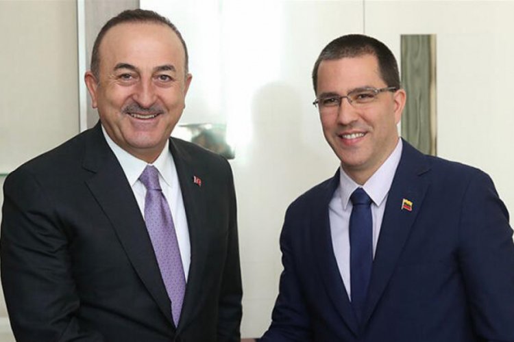 Dışişleri Bakanı Çavuşoğlu, Venezuelalı mevkidaşıyla görüştü