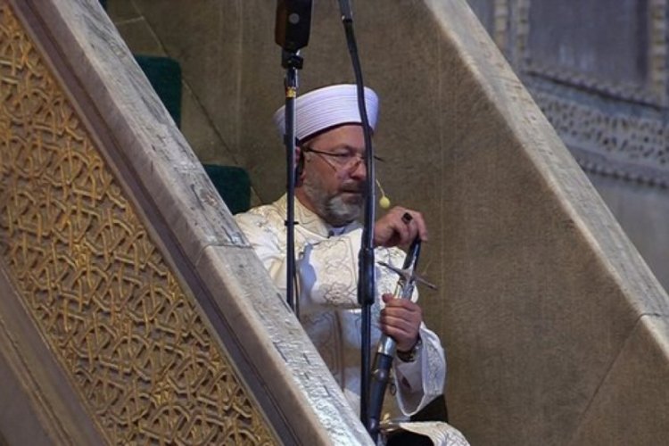 Diyanet İşleri Başkanı Erbaş'tan dini liderlere Ayasofya mektubu
