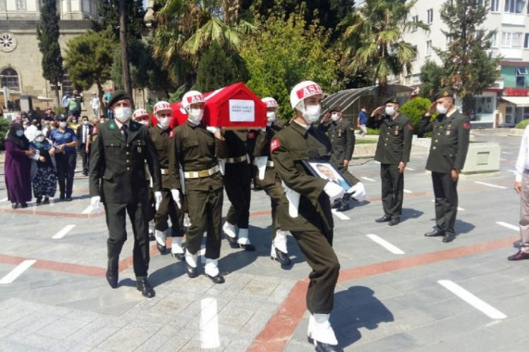 Kıbrıs gazisine son görev