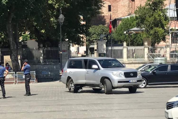ABD Büyükelçisi Satterfield Ayasofya Camii'nde