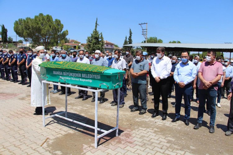Gölette boğulan itfaiye eri, son yolculuğuna uğurlandı