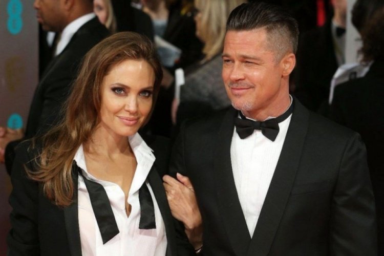 Brad Pitt eski eşi Angelina Jolie'nin evine gitti