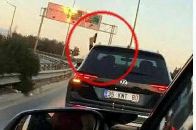 Eli silahlı trafik magandası gözaltına alındı