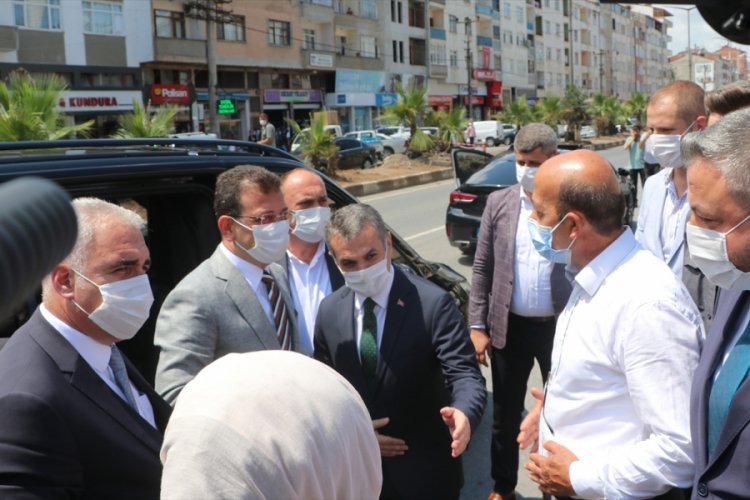 İBB Başkanı İmamoğlu, bayram için memleketi Trabzon'u ziyaret etti