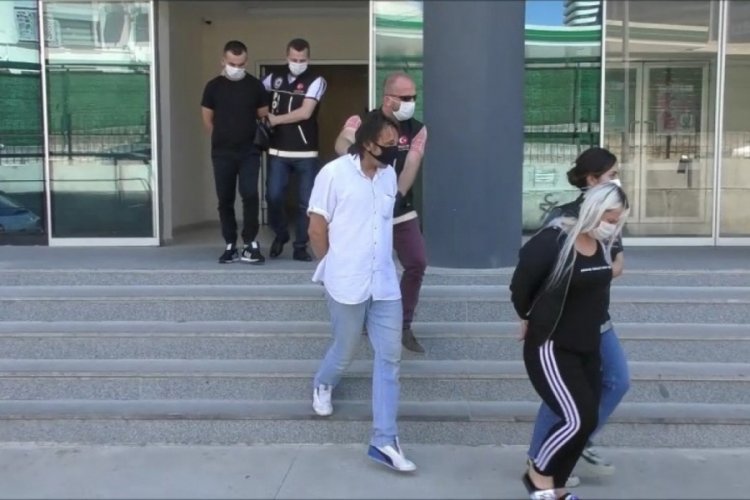 Bursa'da narkotik operasyonunda 2 kişiye tutuklama
