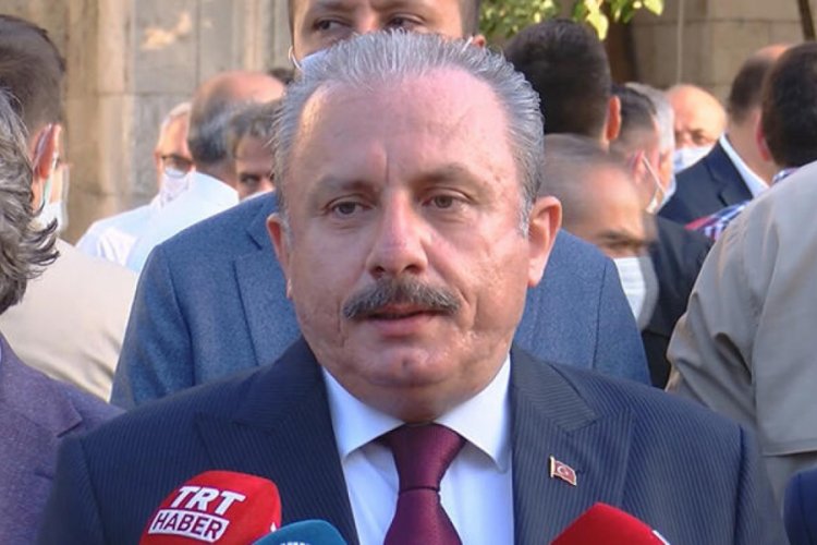 TBMM Başkanı Şentop üs bölgesindeki askerlerin bayramını kutladı