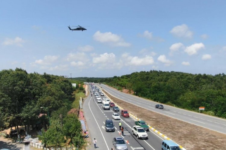 İstanbullular Şile'ye akın etti