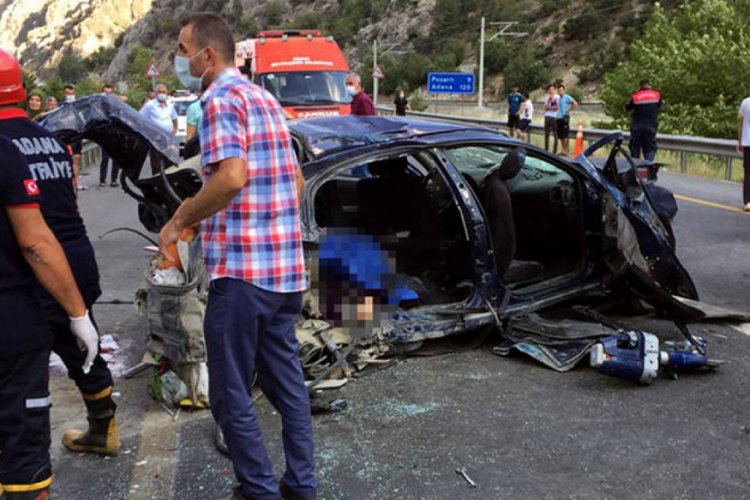 Adana'da katliam gibi kaza!