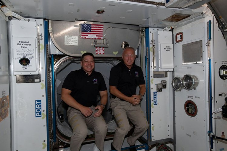SpaceX'in NASA astronotları Dünya'ya dönüyor