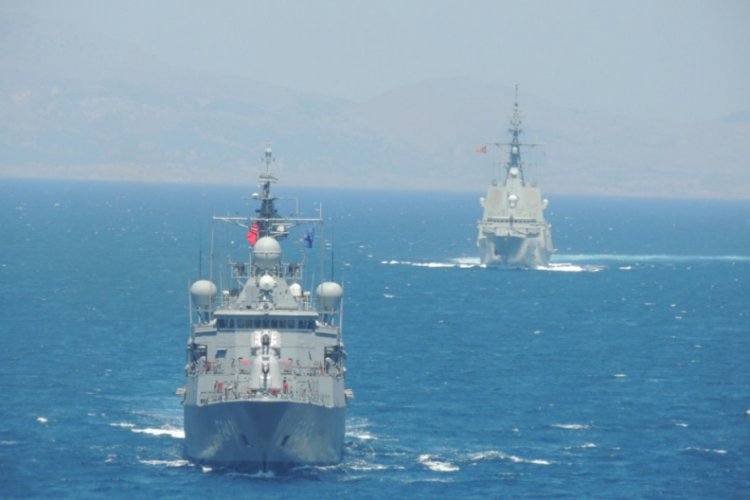 MSB: Kuzey Ege'de deniz eğitimleri icra edildi