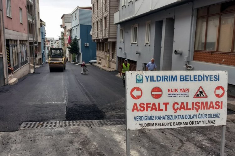 Bursa Yıldırım'da modern altyapı hamlesi