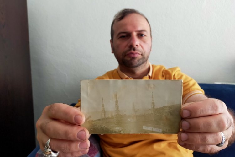 Bursalı tarih meraklısı, Libya'da kurulan telgraf istasyonunun 115 yıllık fotoğraflarına ulaştı