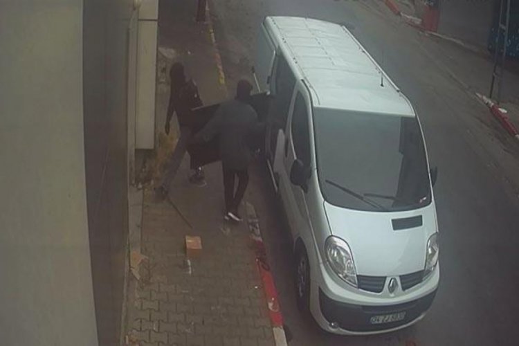6 dakikada mağazayı soydular