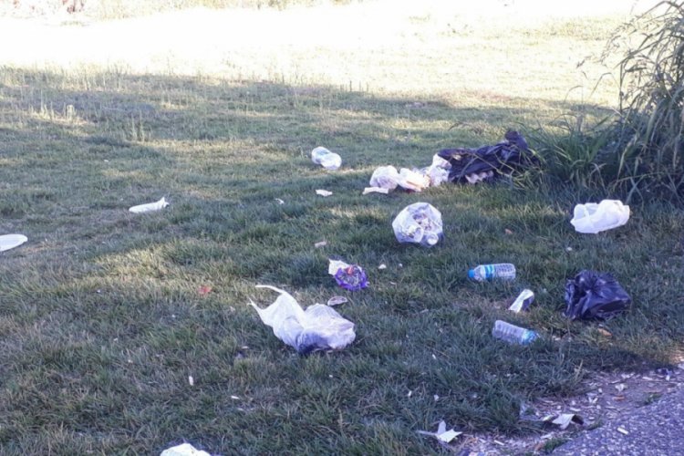 Bursa İznik sahili çöplüğe döndü