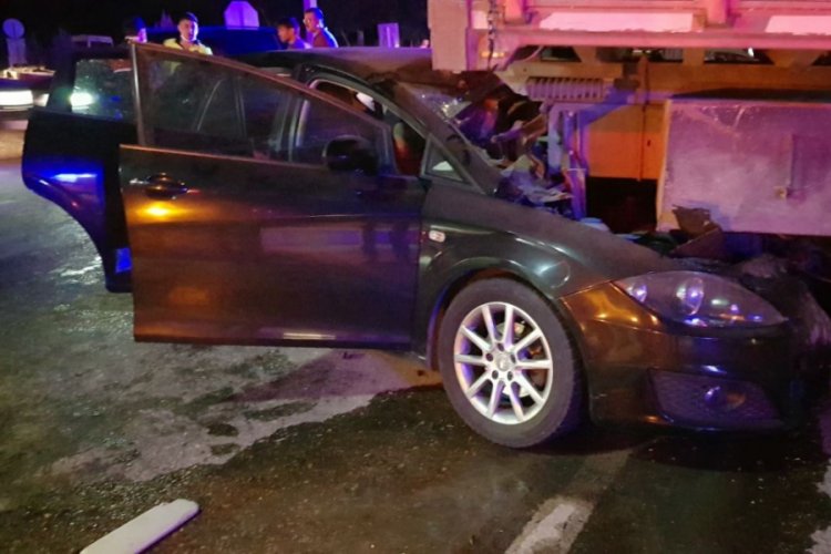 Manisa'da feci kaza!