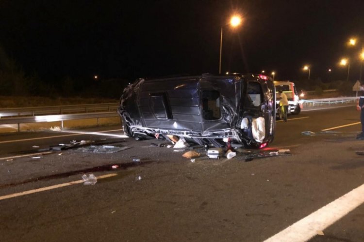 Düğün yolu kabusa döndü!
