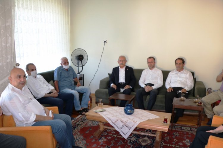 CHP Genel Başkanı Kılıçdaroğlu'ndan taziye ziyareti