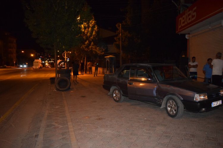 Seyir halindeki otomobile silahlı saldırı