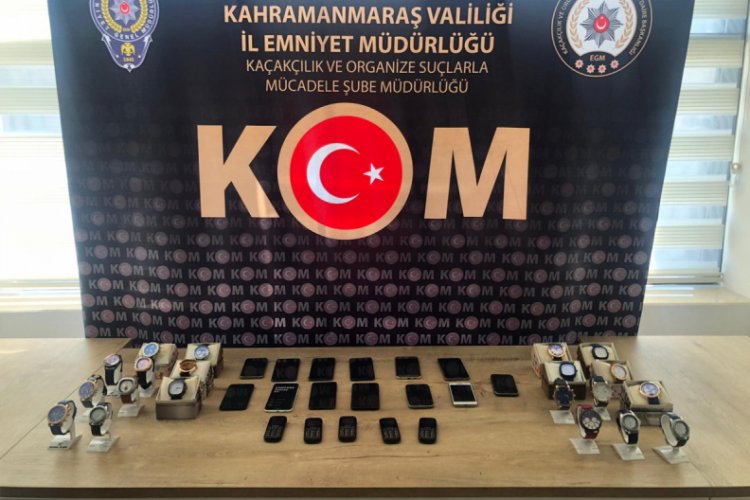 Kahramanmaraş'ta kaçakçılara baskın