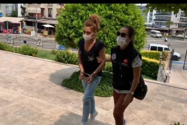 Uyuşturucu taciri genç kız tutuklandı